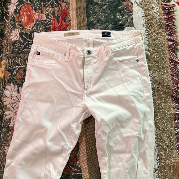 AG Jeans - The Stilt, Cigarette Jeans in White - Picture 4 of 4